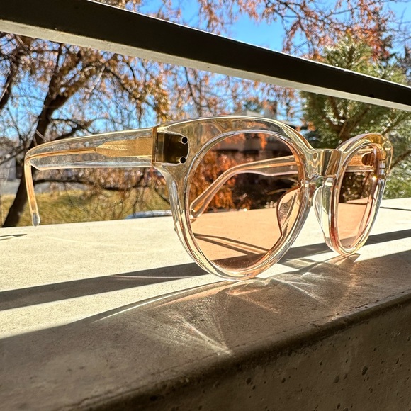 Oliver Peoples x Maison Kitsune Rose Tinted Sunglasses (51,21,140) - Picture 3 of 11